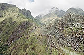 Inca Trail, the large Inca ruins of Sayacmarca